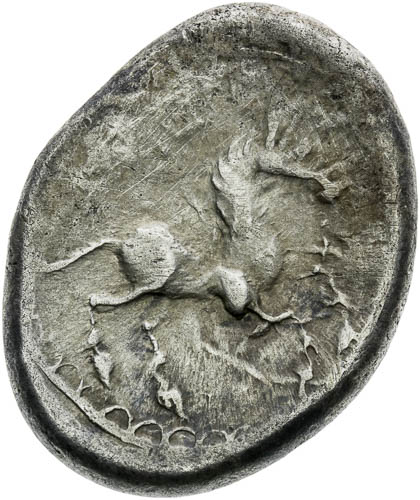 Hexadrachma (okolo 70-40 př. Kr.) - revers