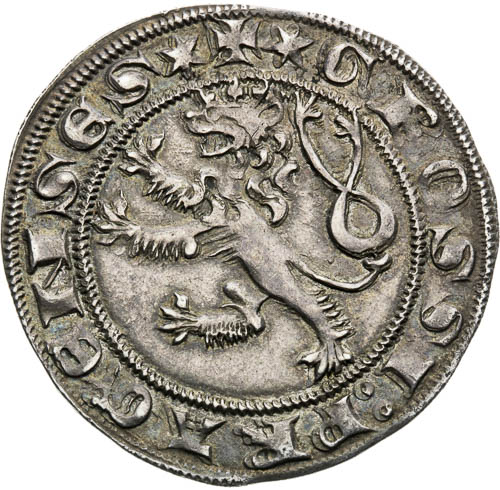 Pražský groš - revers