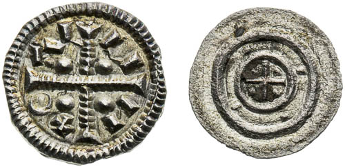 Denár (2 ks) - averz
