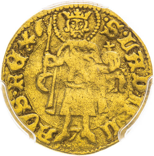 Dukát (1411) - revers