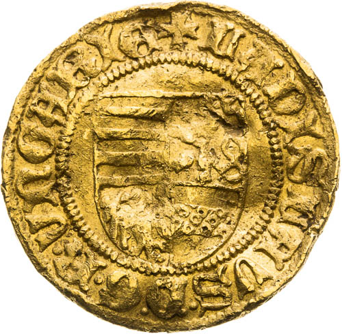 Dukát (1455-1457) - avers