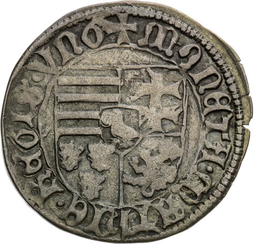 Groš (1471-1481) - avers