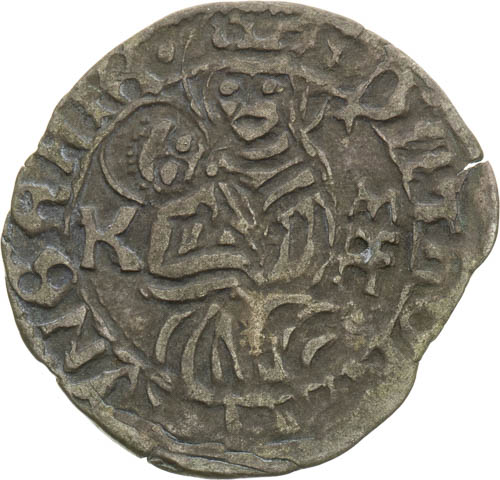 Denár 1508 - revers