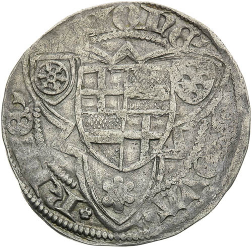 Groš (okolo 1456) - revers