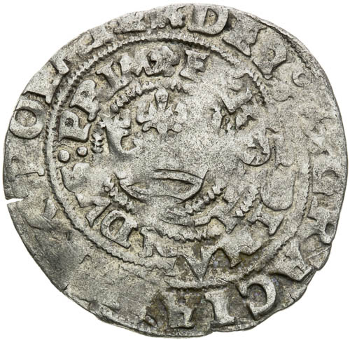 Pražský groš 1535 - avers