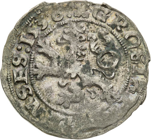 Pražský groš 1536 - revers
