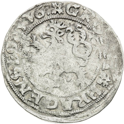 Pražský groš 1536 - revers