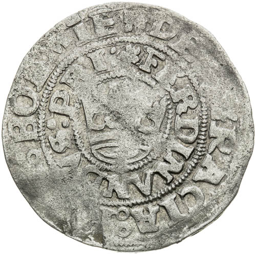 Pražský groš 1538 - avers