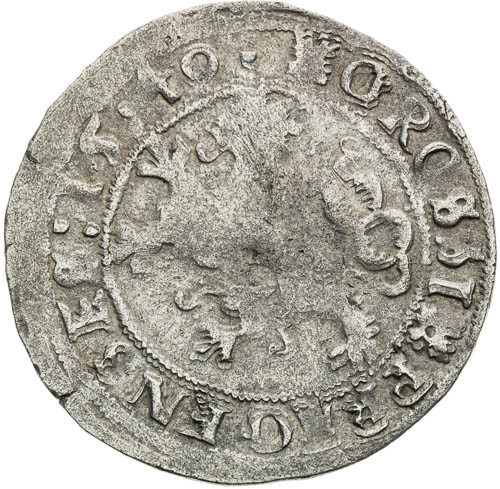 Pražský groš 1540 - revers