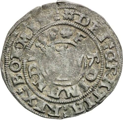 Pražský groš 1542 - avers