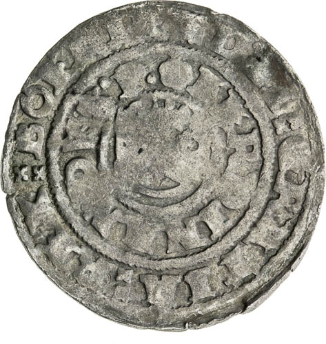 Pražský groš 1542 - revers