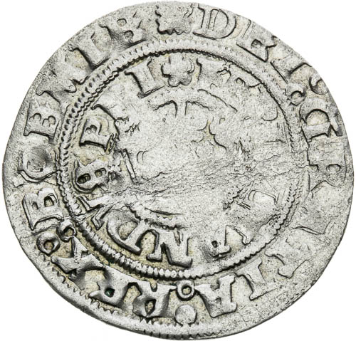 Pražský groš 1542 - avers