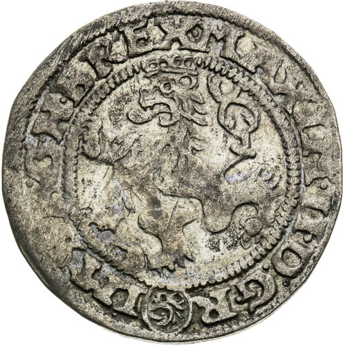 Bílý groš (okolo 1576–1577) - averz