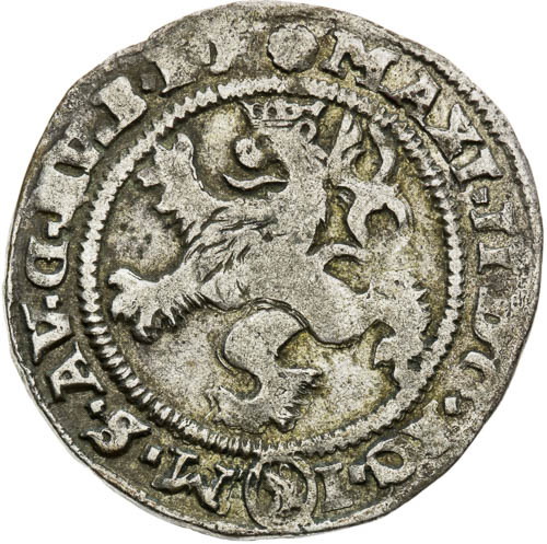 Bílý groš 1577 - averz