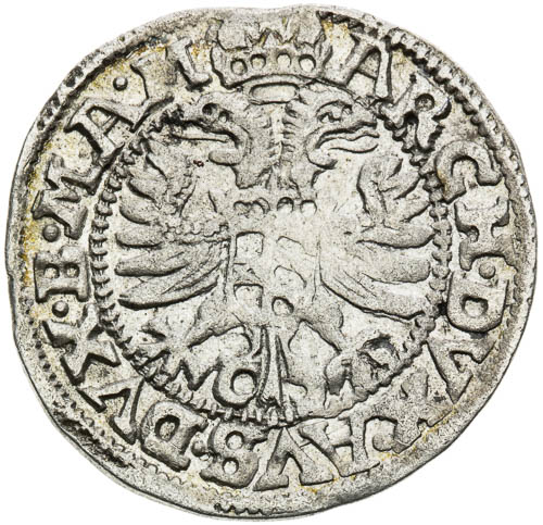 Bílý groš (okolo 1580–1583) - revers