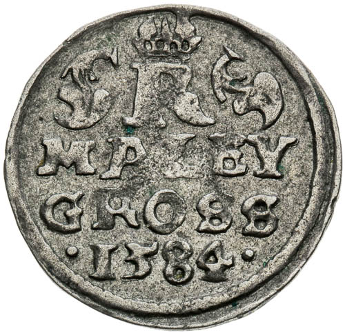 Malý groš 1584 - revers