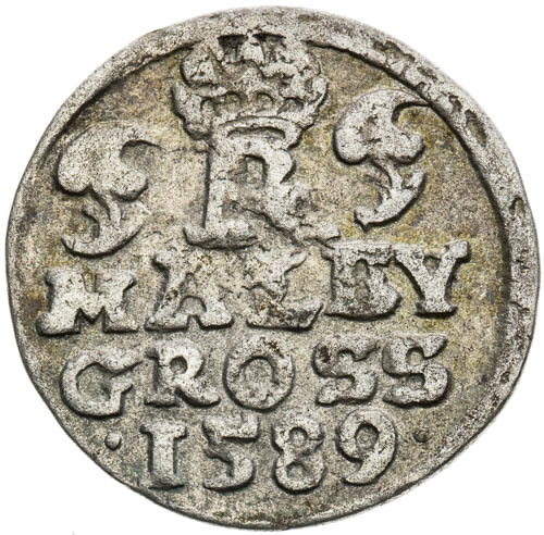 Malý groš 1589 - revers