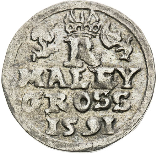 Malý groš 1591 - revers