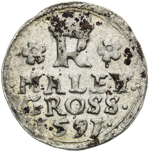 Malý groš 1591 - revers