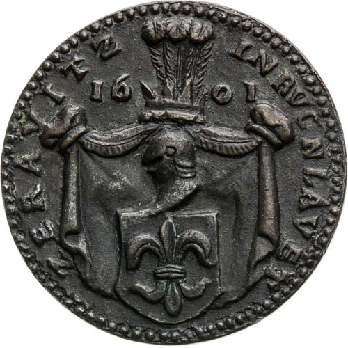 Medaile 1601 - revers
