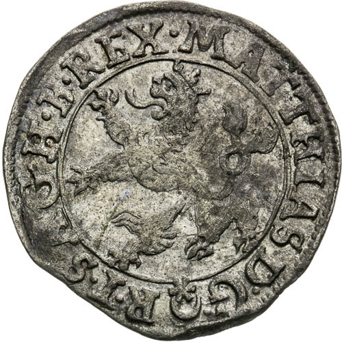 Bílý groš 1617 - avers