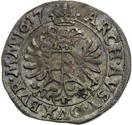 Bílý groš 1617 - revers