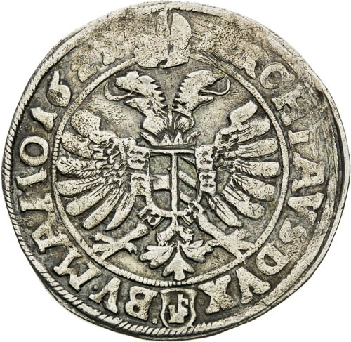 60 Krejcar 1621 - revers