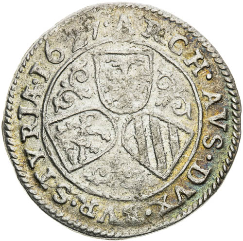 3 Krejcar 1627 - revers