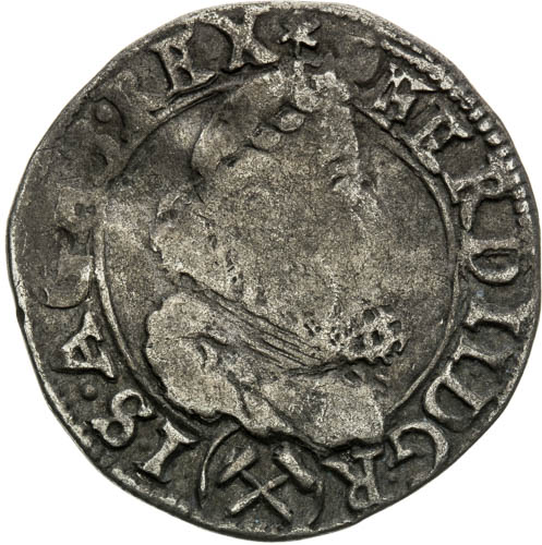 3 Krejcar 1634 - avers