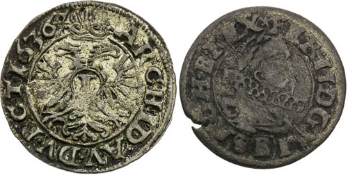 Krejcar (2 ks) - revers