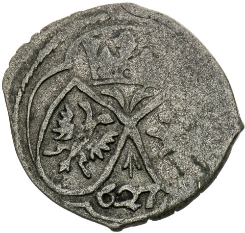 1/2 Krejcar 1627 - avers