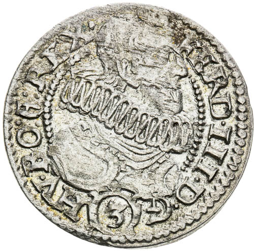 3 Krejcar 1634 - avers
