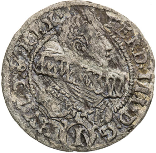 Krejcar 1629 - avers