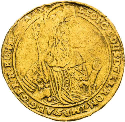 3 Dukát 1660 - avers