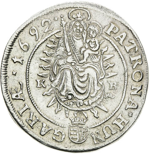 XV Krejcar 1692 - revers