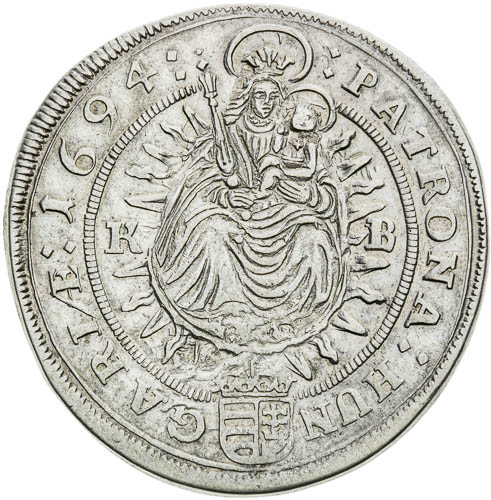 XV Krejcar 1694 - revers