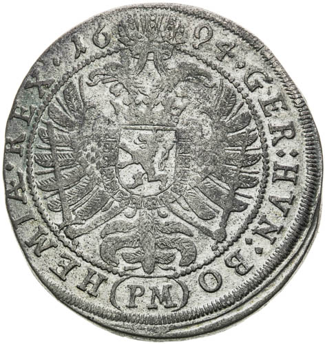 XV Krejcar 1694 - revers