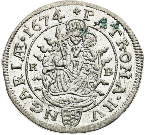 VI Krejcar 1674 - revers