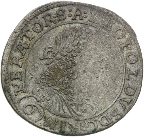 6 Krejcar 1689 - avers