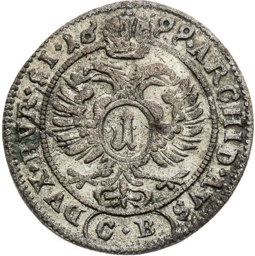 Krejcar 1699 - revers