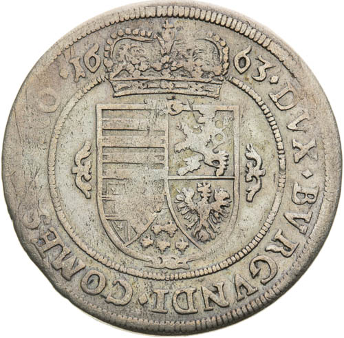 10 Krejcar 1664 - revers