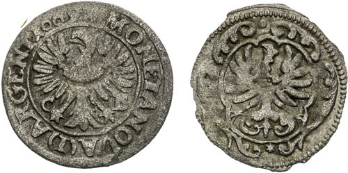 Krejcar 1669, Grešle 1680 - revers