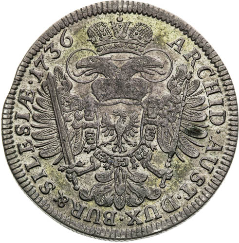 XV Grajciar 1736 - reverz