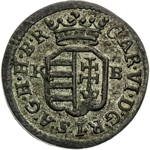 Denár 1740 - averz