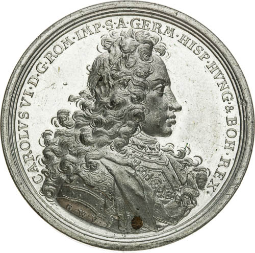 Medaile 1711 - avers
