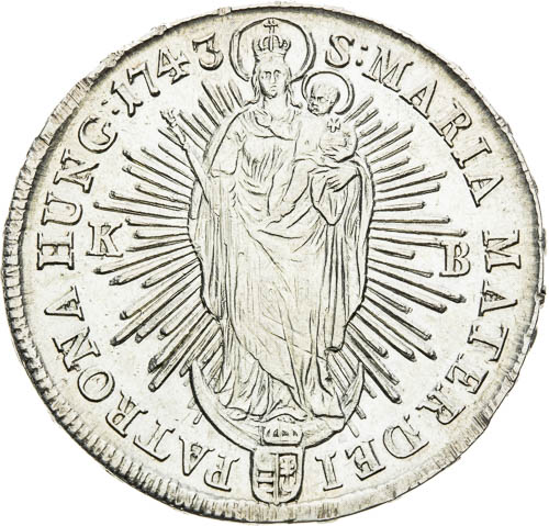 Tolar 1743 - revers
