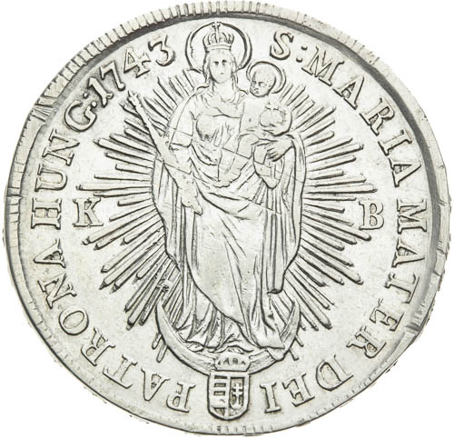 Tolar 1743 - revers