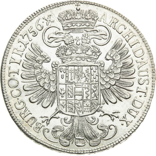 Tolar 1756 - revers