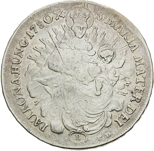 Tolar 1780 - revers