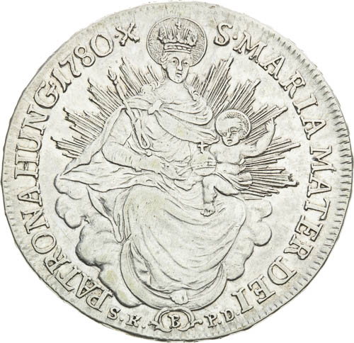 1/2 Toliar 1780 - averz